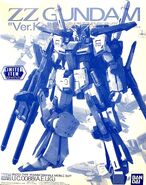 MG ZZ Gundam Ver.Ka -Clear Color-