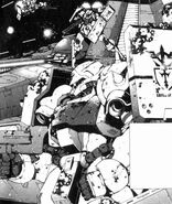 In Mobile Suit Gundam The Plot to Assassinate Gihren, illustrated by Ark Performance.