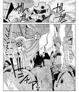 Dodonga's unit fired Vulcan Guns at a OMS-06RF RF Zaku (Early Type) (Vol 1, Chapter 3)