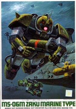 MS-06M Zaku Marine Type | The Gundam Wiki | Fandom