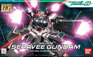 HG00 1/144 GN-008 Seravee Gundam (2008): box art