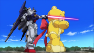 Sparring with KUMA-03 Beargguy III