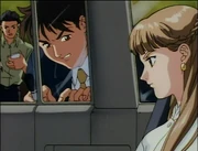 Reporters mob Relena.