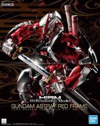 1/100 HiRM MBF-P02 Gundam Astray Red Frame (2018): box art