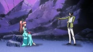 Athrun pointing his Semi Automatic Handgun when confronting Lacus (In the Name of Justice, HD Remaster)