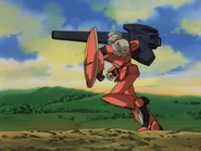 Charging ahead with shield raised