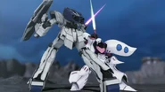 Unicorn Mode vs Qubeley ('Gundam Musou 3)