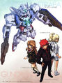 Gundam 00P - Volume. 1 - Cover