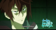 Tsukasa's real face close up in episode 13