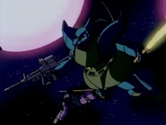 Anavel Gato's Gelgoog with Beam Rifle and Twin beam sword (Episode 1: Gundamjack)
