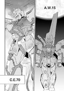 Unicorn seeing CE 70 and AW 15 (Gundam Unicorn Testament, Final Chapter)