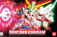 SD Gundam BB Senshi RX-0 Unicorn Gundam (2010): box art