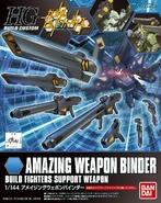 HGBC 1/144 Amazing Weapon Binder (2014): box art