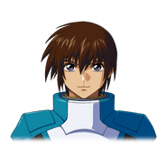 Kira in EA Pilot Suit (Mobile Suit Gundam SEED Battle Destiny)