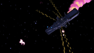 Salamis-class firing twin machine guns