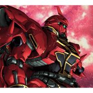 Sinanju in "Mobile Suit Gundam UC" Red Comet Special Package