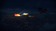 Davao as Mafty's nighttime air raid begins