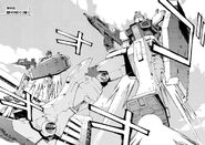 A pair of GM IIs landing (Gundam UC: 0094 Across the Sky, Vol 2)