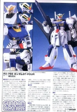 Rx 78e Gundam Gt Four The Gundam Wiki Fandom