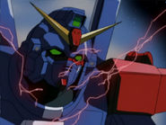 Blue Destiny Unit 2 as seen in Mobile Suit Gundam: Encounters in Space