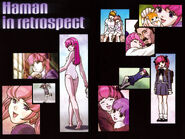 Young Haman Karn as seen on Mobile Suit Gundam: Char's Deleted Affair: Portrait Of Young Comet