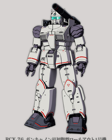 Rcx 76 Guncannon First Type Rollout Unit 1 The Gundam Wiki Fandom Rcx 76 Guncannon First Type Rollout Unit 1 The Gundam Wiki Fandom