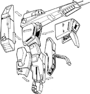 FA-010A FAZZ - Arms - Lineart