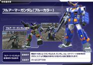 Full Armor Gundam (Blue Color) as featured in Bonds of the Battlefield arcade game