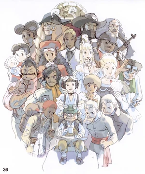 Characters of Earth Militia.