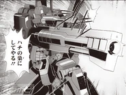 Sniping with visor unit on