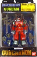 MSiA rx77-2 p02 no108.jpg (40 KB) MSiA/MIA "RX-77 Guncannon" (Kai Shiden's unit) action figure with marking "108" (Asian release; 1999): package front view