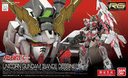 RG 1/144 RX-0 Unicorn Gundam (Bande Dessinee Ver.) (2018): box art