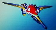 Wing Gundam's Bird Mode in SD Gundam G Generation: Overworld