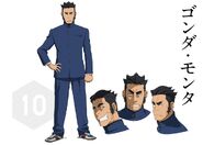 Monta Gonda character sheet