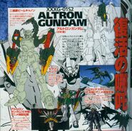 Altron Gundam (EW OVA Ver. and GoL manga Ver.): information and design