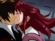 Flay Kissing Kira (1) (Stars Falling in Space, Original)