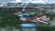 Murasame Kais launching missiles