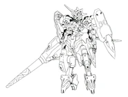 Front, with Drill Lance, Sword and Shields