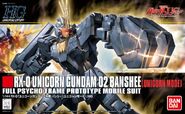 HGUC 1/144 RX-0 Unicorn Gundam 02 Banshee (Unicorn Mode) (2012): box art