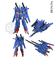 Left: MS Mode (front and rear view), right: Waverider Mode (top and bottom view)