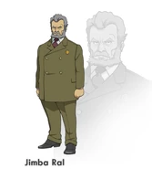 Jimba Ral in the anime adaption of Gundam: The Origin.