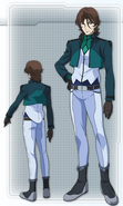 In Celestial Being uniform (Movie)