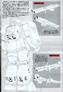 Profile of Black Tri-Stars' MS-06S Zaku II from MSV-R