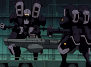 Two OZ's Aries carrying a Taurus' Beam Cannon