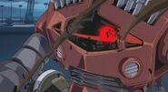 Close up of Zeon Remnant's Zogok (Gundam Unicorn OVA)