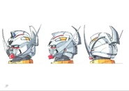 Redesign by Kunio Okawara, head details