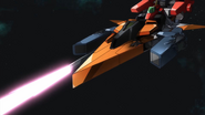 Firing GN Cannon in Flight Form (00 S2, Ep 23)