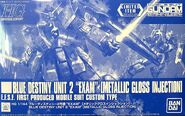 HGUC Blue Destiny Unit 2 EXAM -Metallic Gloss Injection-