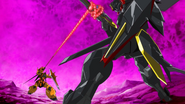 GOUF Ignited (Heine Colors) vs Gaia Gundam 01 (SEED Destiny HD Ep23)