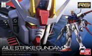 RG 1/144 GAT-X105+AQM/E-X01 Aile Strike Gundam (2011): box art